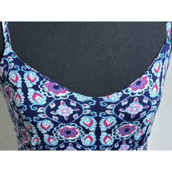 Paulnkc Women’s Blue & Cream Strappy Dress Size (S) - Picture 12 of 16